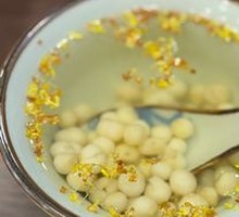 Osmanthus Sweet Water Chicken Head Rice Dessert