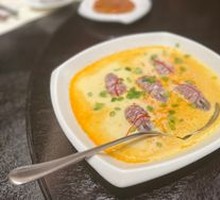 Steamed Egg with Noble Shrimp
