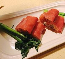 Crispy Shrimp Red Rice Noodle Roll