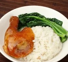 Oil Chicken Leg Rice