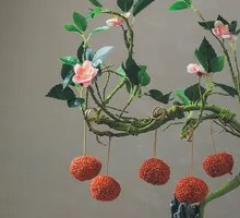 Red Dust Imperial Concubine's Smile Reinterpreted as Lingnan Life-like Lychee Shrimp Balls