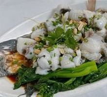 Scallion Oil Glazed Large Tilapia