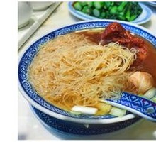 Beef tendon wonton noodles