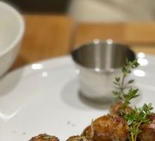 Basil Sausage with Secret Mustard Sauce