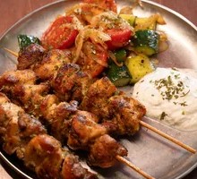 Mediterranean Grilled Chicken Skewers