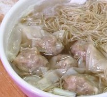 Fresh Pork Wonton Noodles