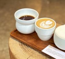 Ethiopia Small Milk Coffee + Small Americano + Specialty