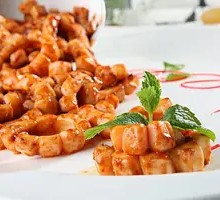 Stir-Fried Fresh Squid