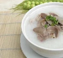 Goji Leaf and Pork Liver Porridge