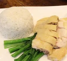 Ginger and Scallion Poached Chicken Rice