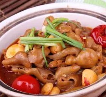 Spicy Pork Intestines Stir-fry