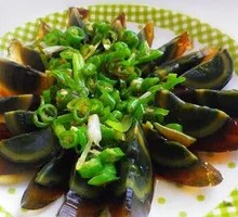Green Pepper and Century Egg