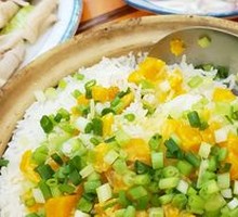 Salted Egg Yolk Rice