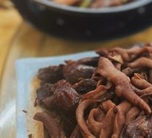Braised Goose Offal with Soy Sauce