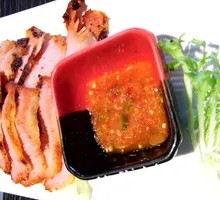 Charcoal-Grilled Pork Neck Meat