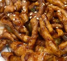Black Bean Sauce Goose Intestines