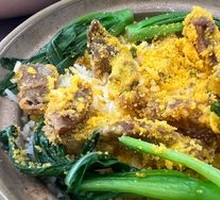 Golden Cheese Beef Noodle Rice