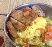 Curry Pork Cutlet Rice