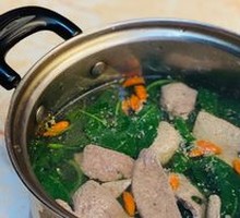 Goji Berry and Pig Liver Soup
