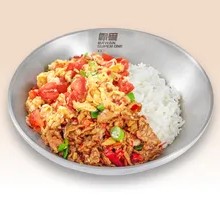 Sichuan Chili Pork with Tomato and Egg Stir-fry