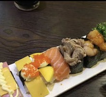 Giant Salmon Sushi