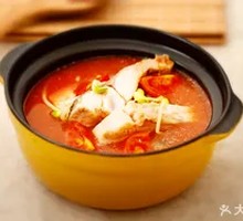 Fish Belly Tomato Tofu Soup Rice