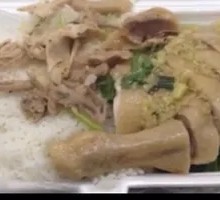 Sliced Chicken Thighs with Hand-Torn Chicken