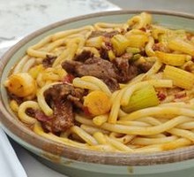 Xinjiang Fried Rice Noodles