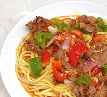 Fried Meat Noodles