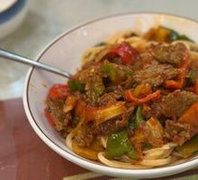 Fried Meat Noodles
