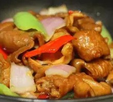 Stir-fried Intestines with Sauce