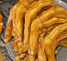 Braised Duck Feet with Skin