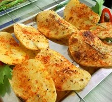 Roasted Potato Slices