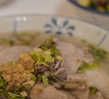 Clear Soup Pork Noodle Soup