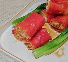 Crispy Red Rice Noodle Roll