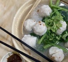 Squid Ball Noodle Soup