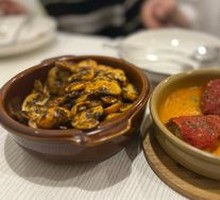 Garlic Mushroom Pilpil Shrimp