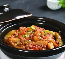 Salted Fish and Eggplant Stew