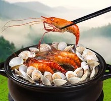 Freshwater Prawns (Sauna Steamed)