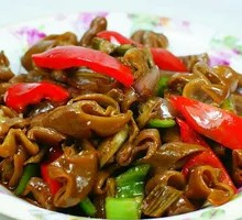 Dry-Fried Pork Intestines