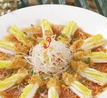 Steamed Chinese Cabbage with Garlic and Vermicelli