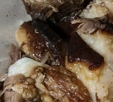 Pork Trotter Rice Bowl