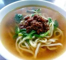 Pork Heart Soup with Rice Noodles