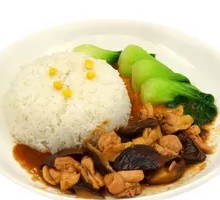Shiitake Chicken Rice