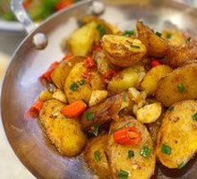 Pan-Fried Small Potatoes