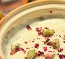 Rose Fig Rice Pudding