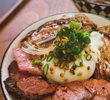 Greedy Double Combo Rice Bowl