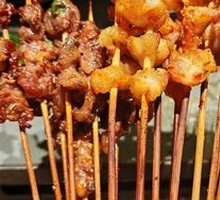 Grilled Fresh Beef Skewers