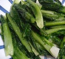 Garlic Stir-Fried Rapeseed Greens
