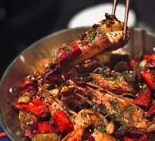 Spicy Oil-Blown Black Tiger Shrimp